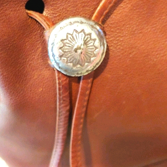 💖H.P. 💕Brighton Clasic Saddle Leather Bucket Bag - Picture 4 of 7